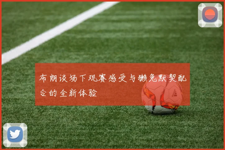 布朗谈场下观赛感受与獭兔默契配合的全新体验
